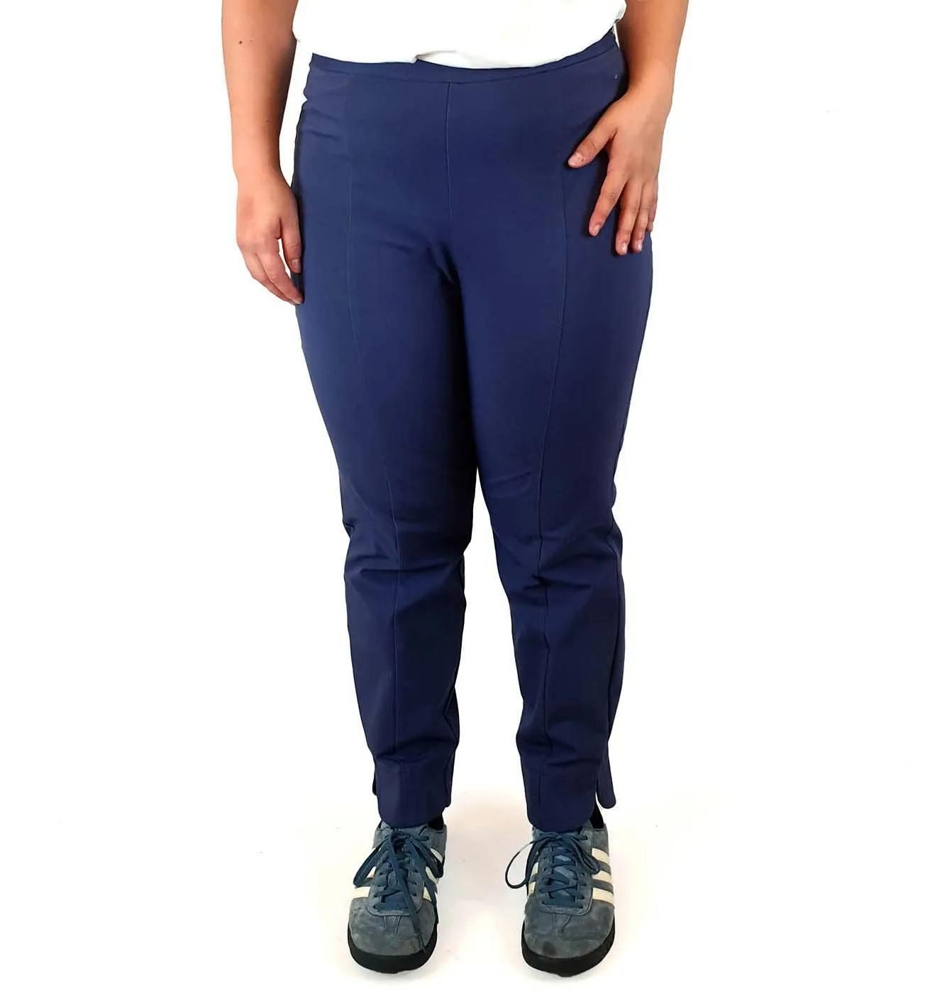 Gorman purple cigarette style pants size 16