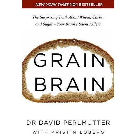 Grain Brain Whole Life Plan, The No-Grain Diet and Grain Brain 3 Books Collection Set