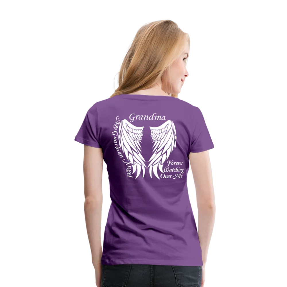 Grandma Guardian Angel Women’s Premium T-Shirt (CK3566)