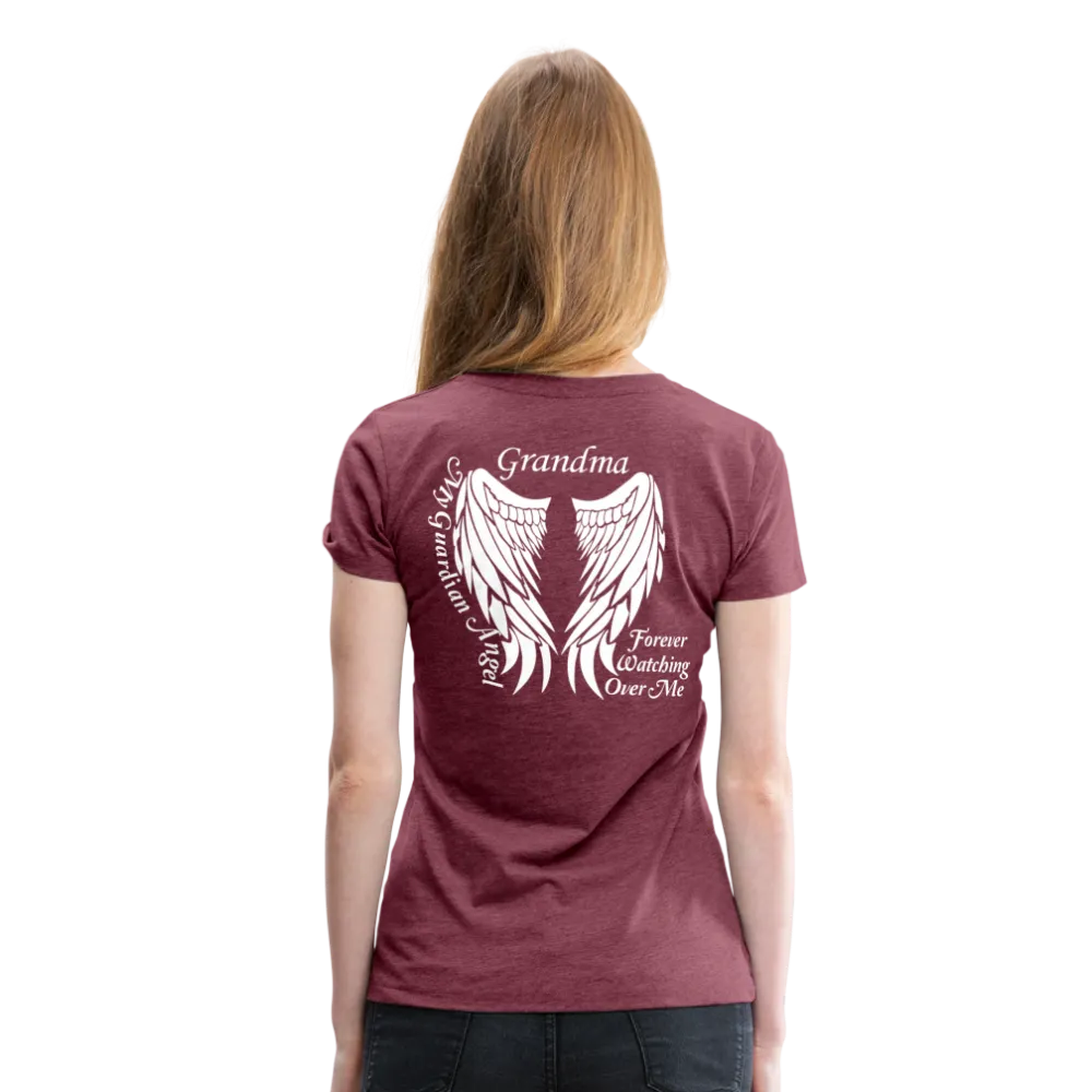 Grandma Guardian Angel Women’s Premium T-Shirt (CK3566)