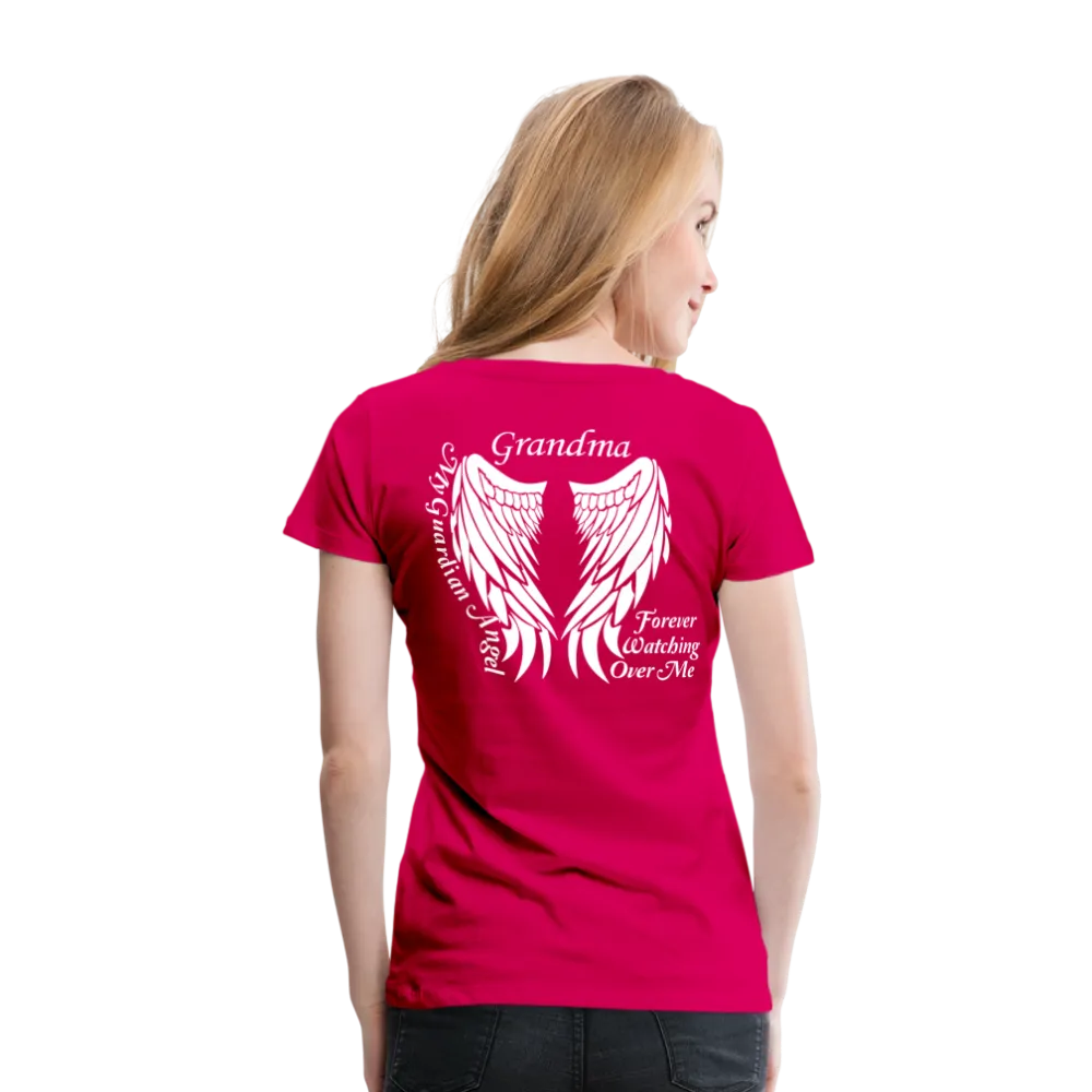 Grandma Guardian Angel Women’s Premium T-Shirt (CK3566)