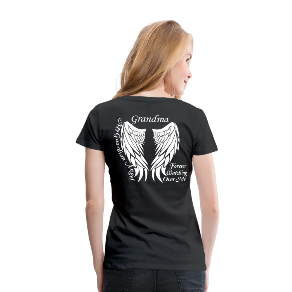 Grandma Guardian Angel Women’s Premium T-Shirt (CK3566)