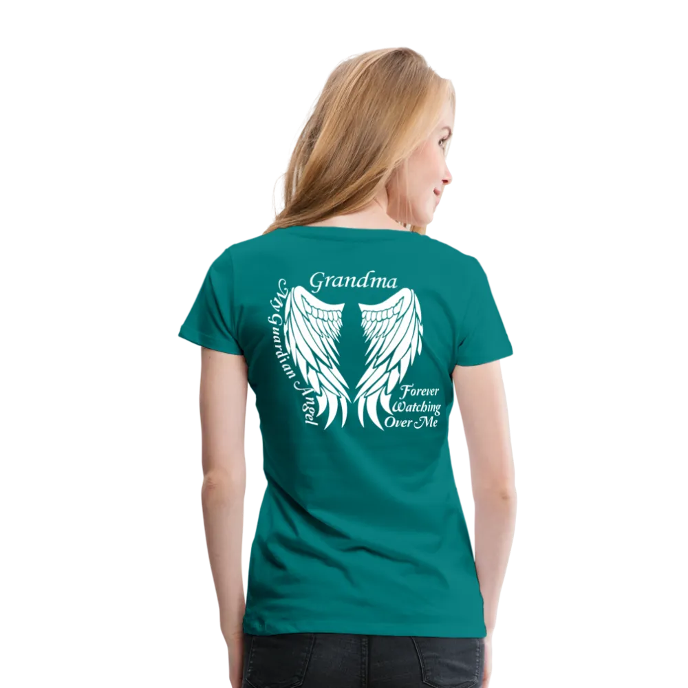 Grandma Guardian Angel Women’s Premium T-Shirt (CK3566)