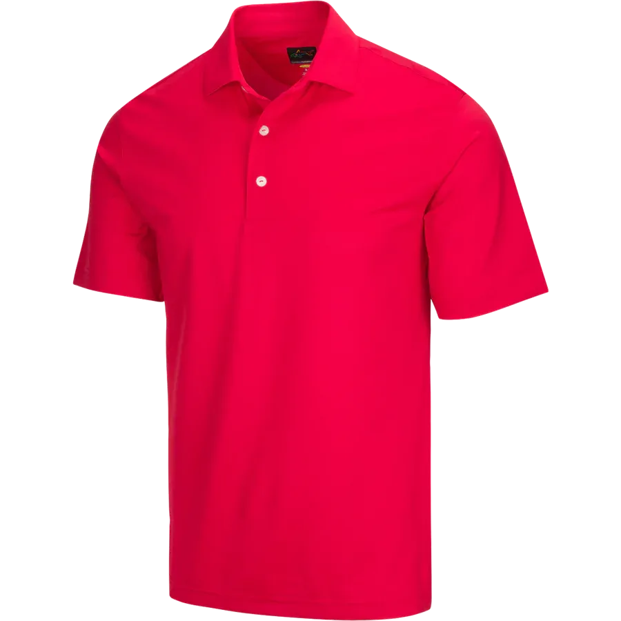 Greg Norman Men's 480 Freedom Micro Pique Stretch Golf Polo T shirt
