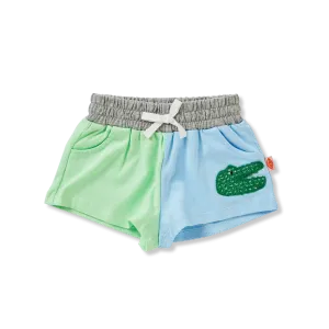HALCYON NIGHTS CROCODILE SHORTS
