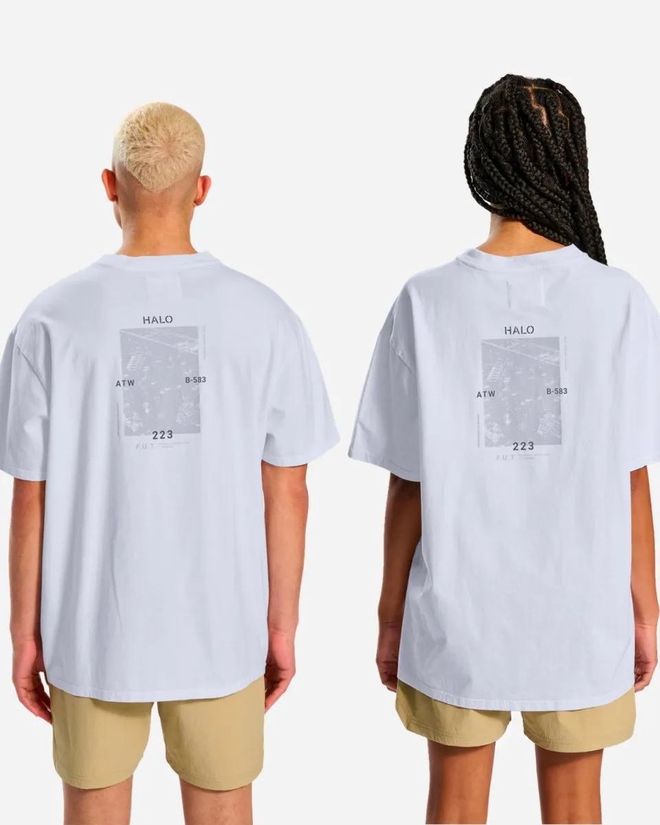 Halo Heavy Graphic Tee - White