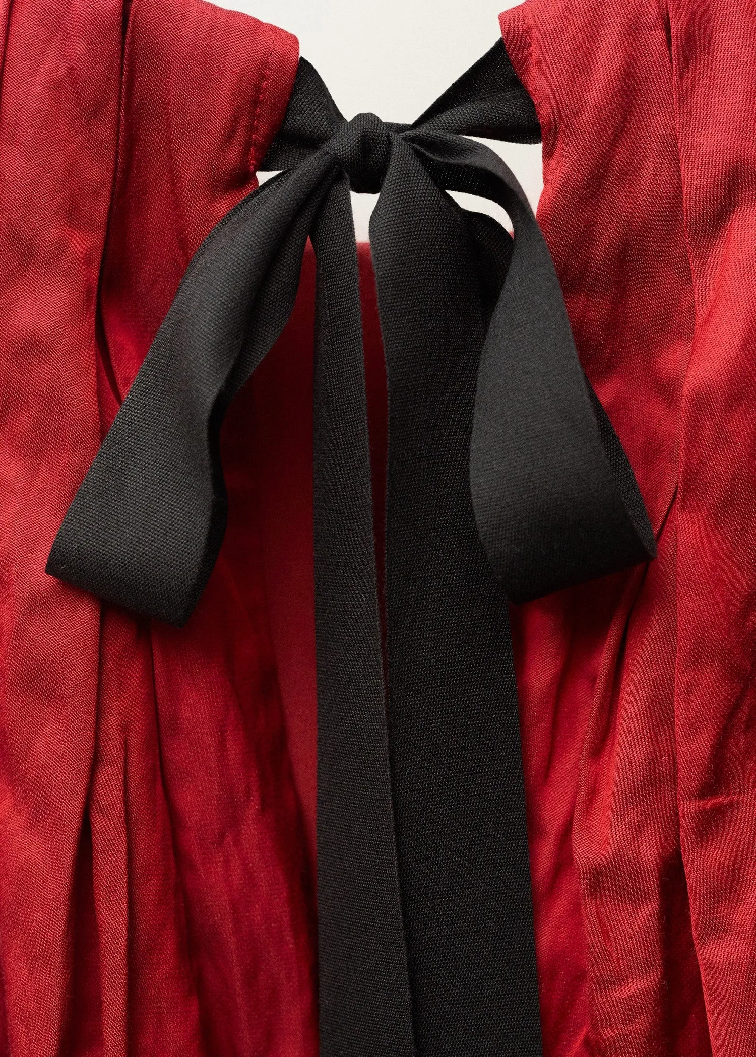 Halter dress with bow detail
