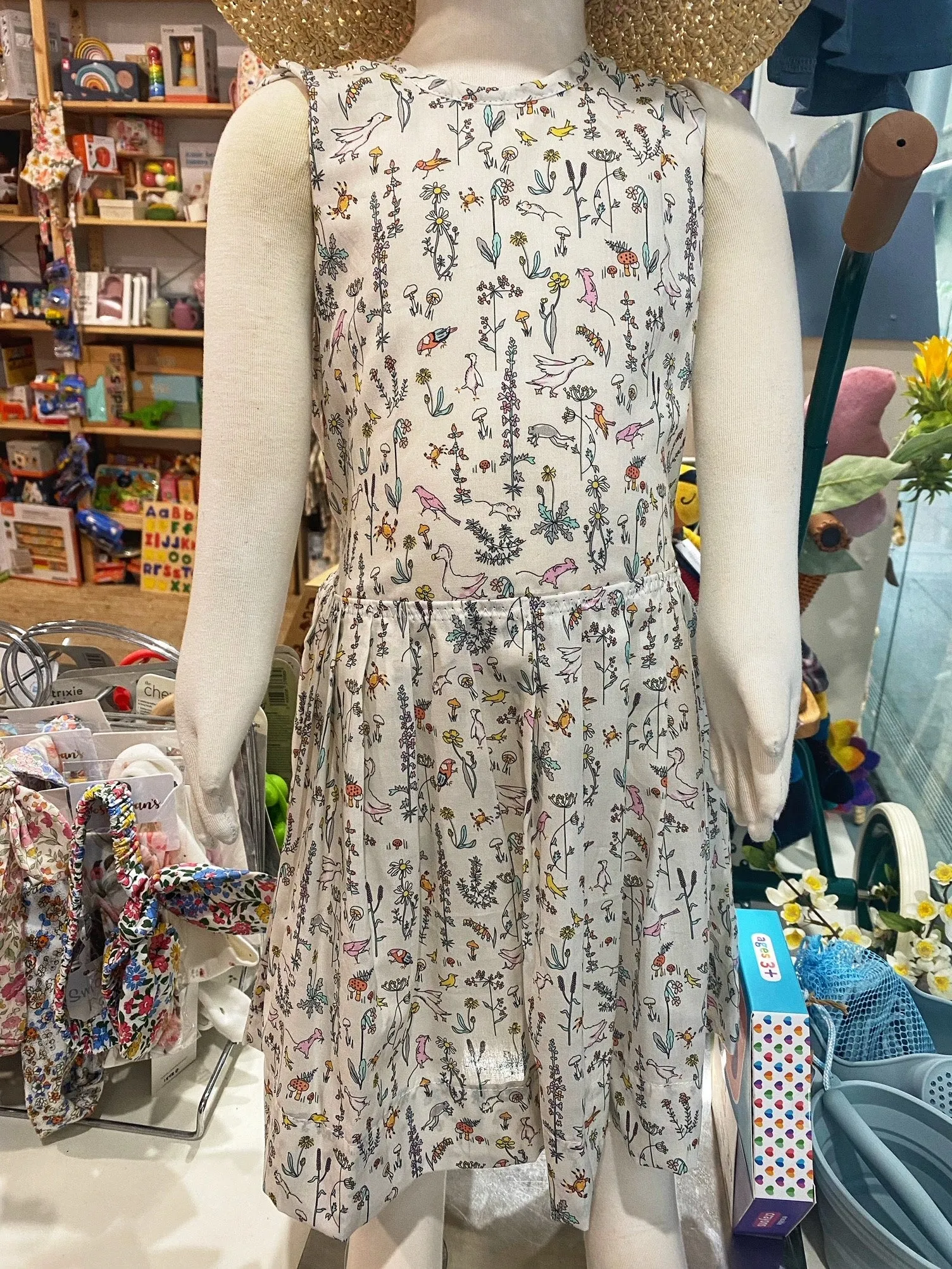 Handmade Liberty White Dress