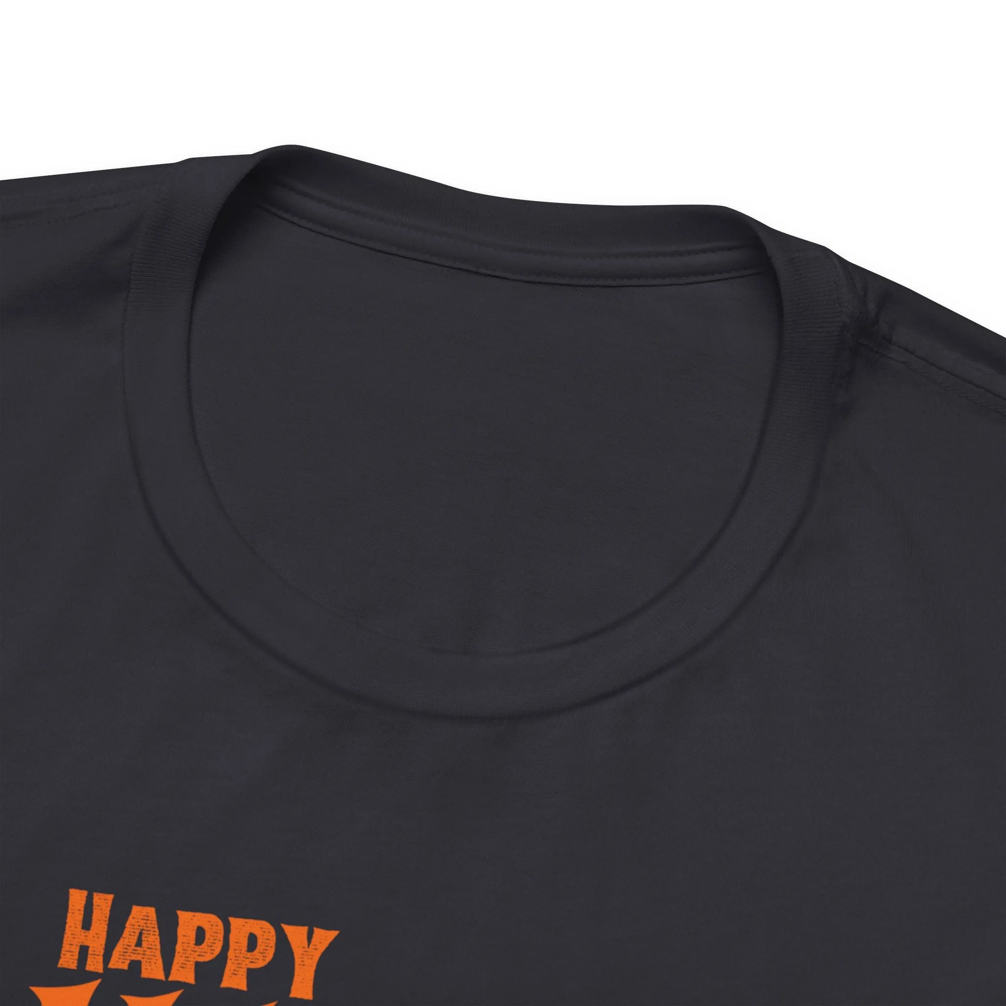 Happy Halloween Witch Way to the Candy T-Shirt | Flying Witch Front of the Moon Tee |  Bella Canvas 3001Unisex | Funny Short Sleeve Tshirt