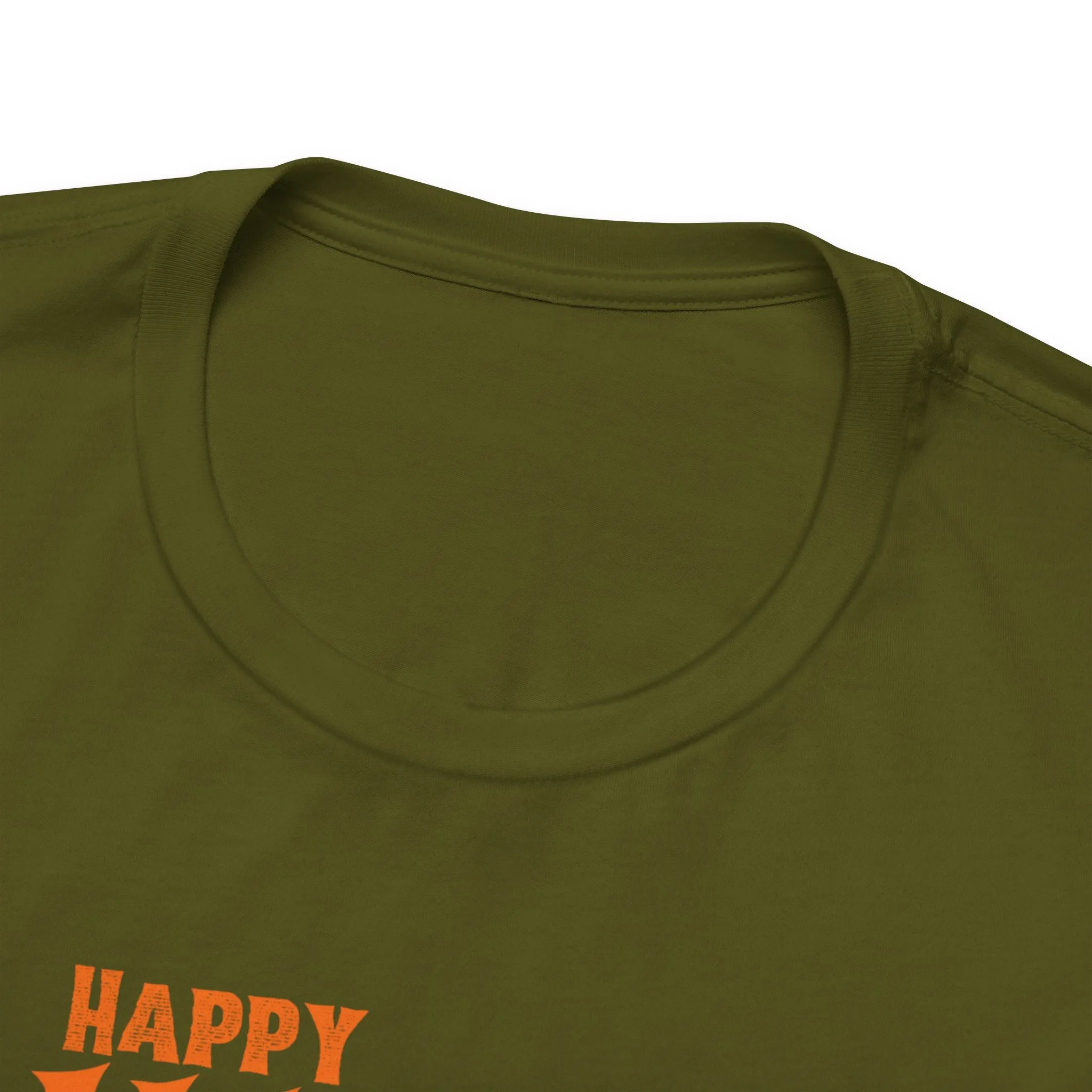 Happy Halloween Witch Way to the Candy T-Shirt | Flying Witch Front of the Moon Tee |  Bella Canvas 3001Unisex | Funny Short Sleeve Tshirt