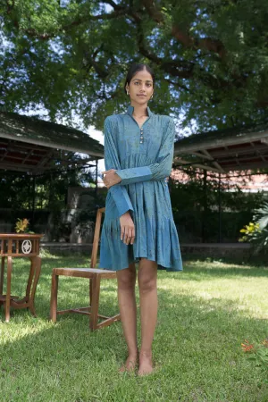 Harvest Tiered Short Dress
