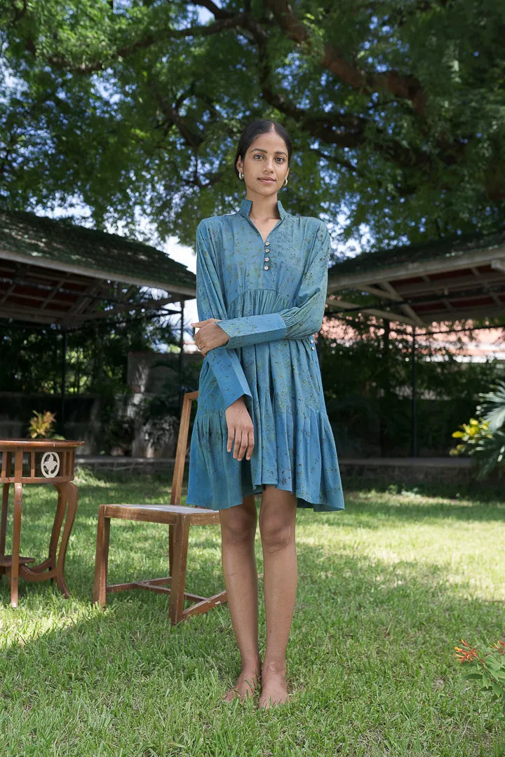 Harvest Tiered Short Dress