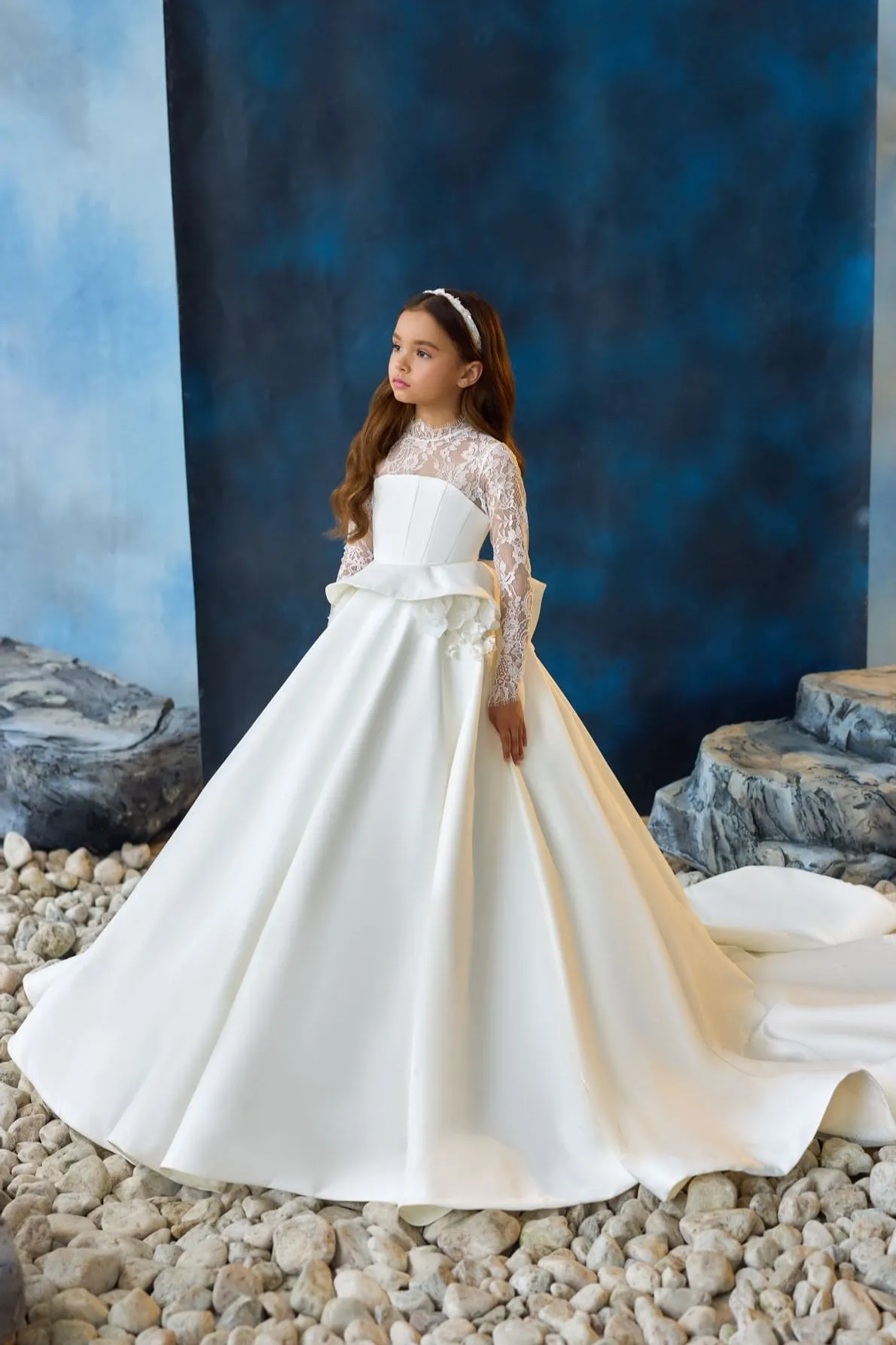 Heavenly Lace Communion Dress