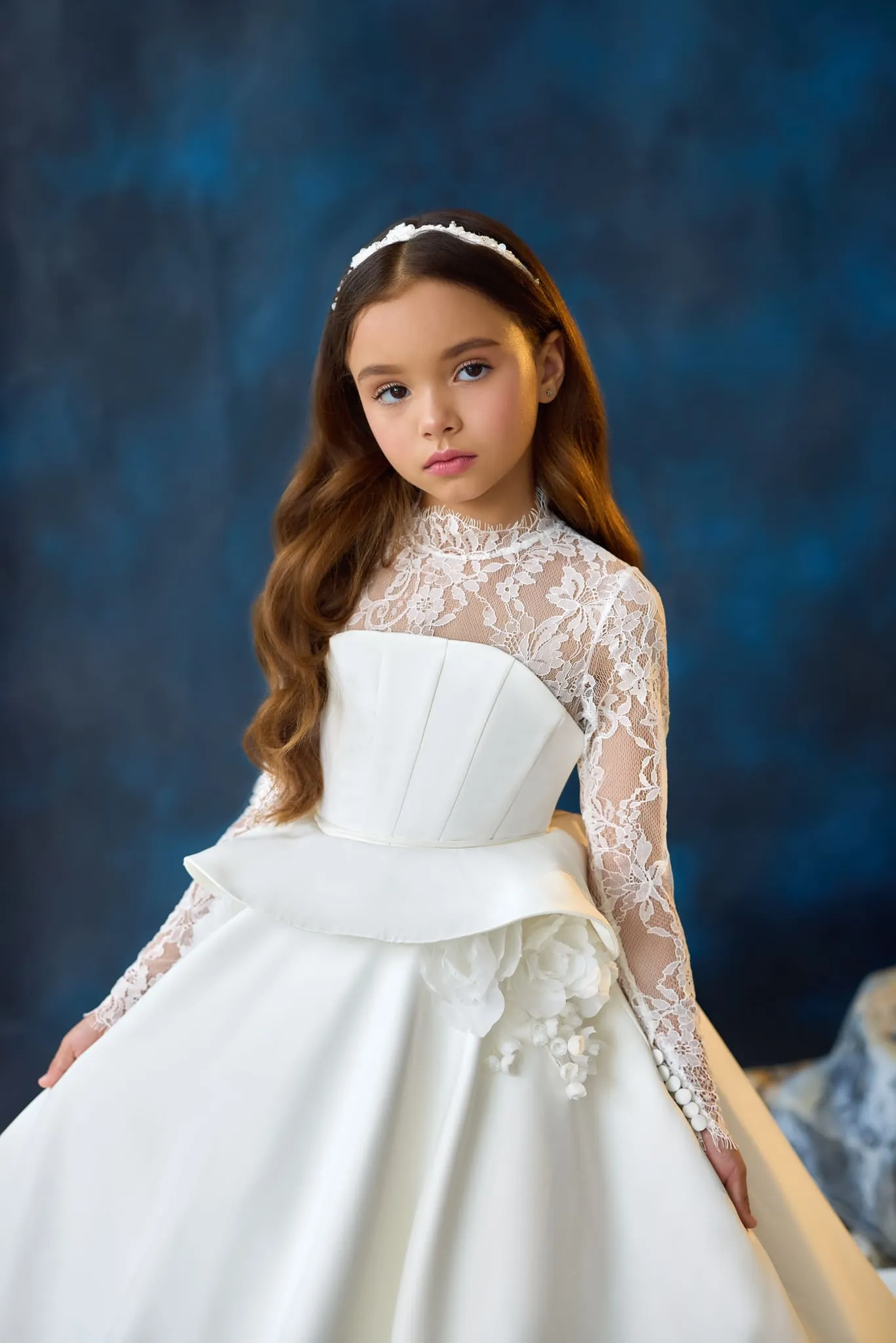 Heavenly Lace Communion Dress