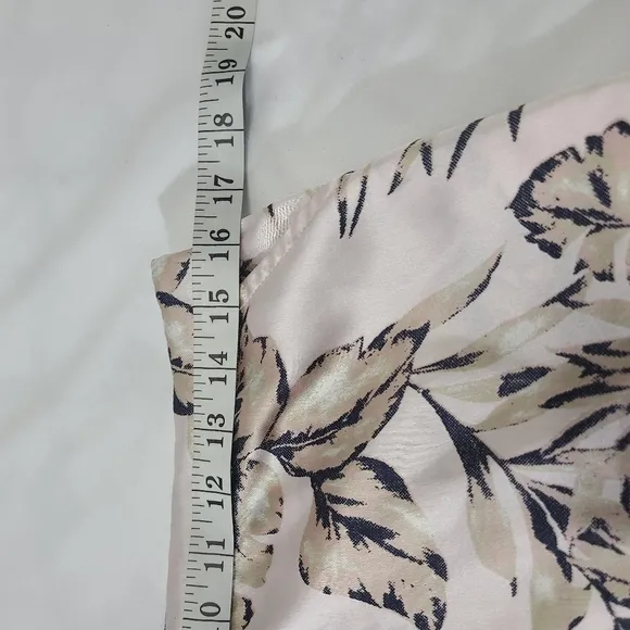House‎ of Harlow 1960s Tropical Satin PJ Shorts Set Size Large