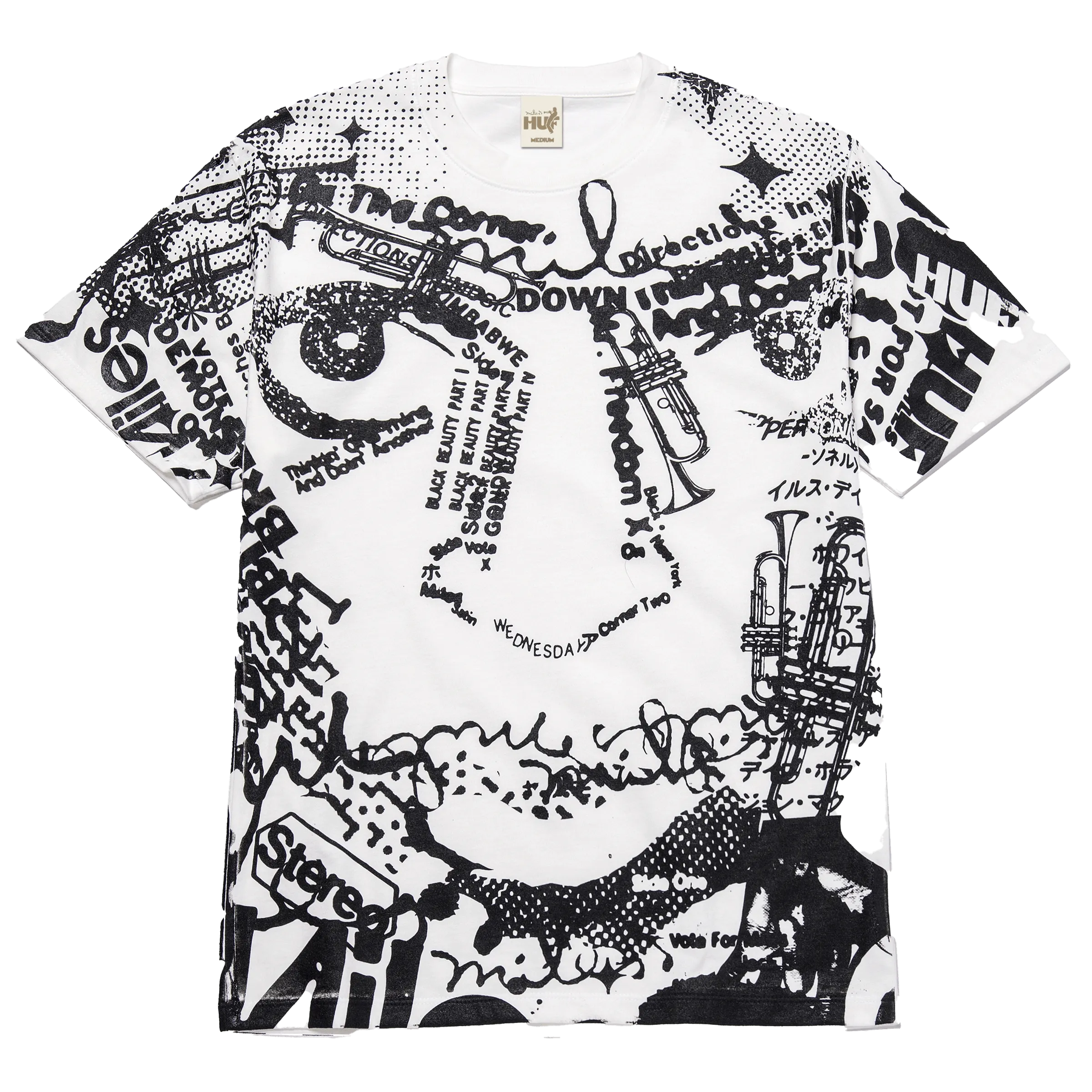 HUF - MILES DAVIS - VOTE FOR MILES S/S TEE