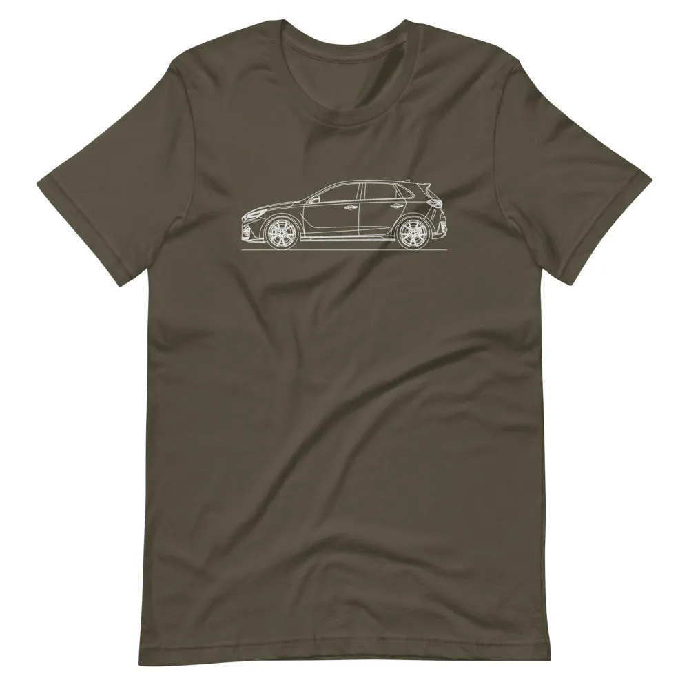 Hyundai i30 N Outline T-shirt