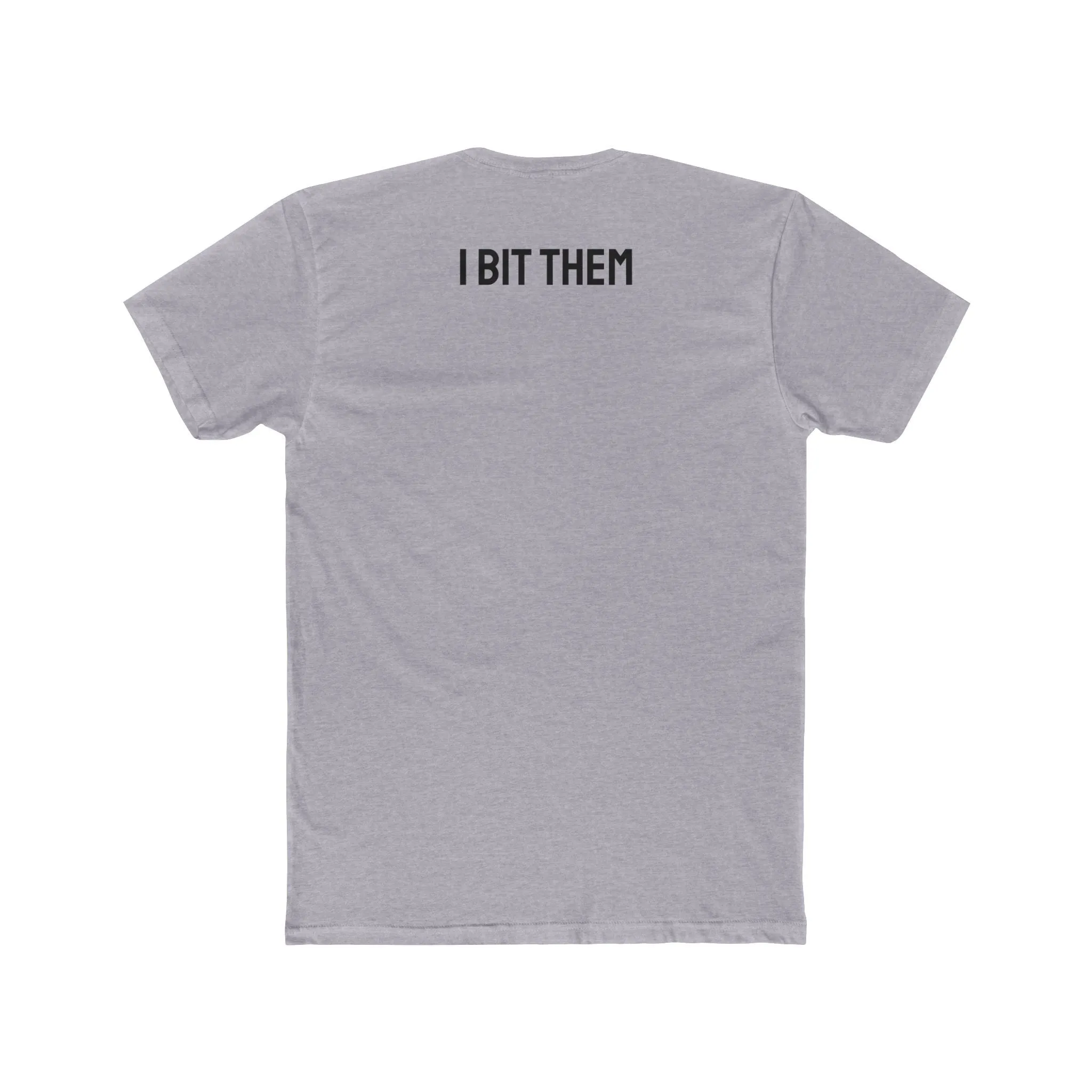 I Bit Them - Couple's Unisex Cotton Crew Tee