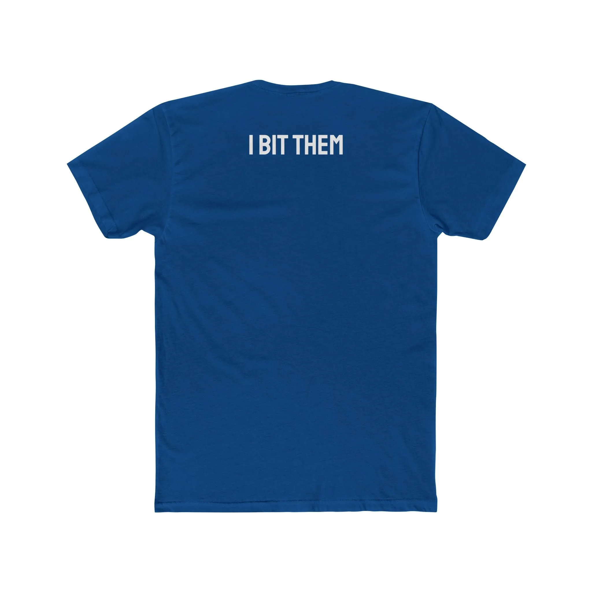 I Bit Them - Couple's Unisex Cotton Crew Tee