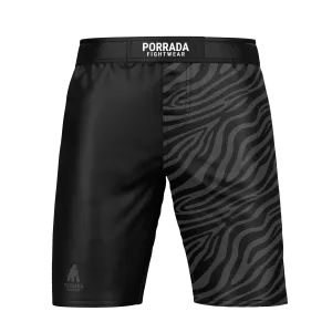 IBJJF BLACK RANKED FIGHT SHORTS