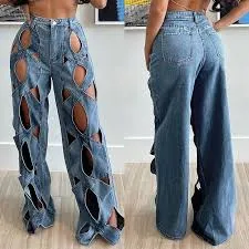 iCandi Twisted View Jeans (Blue)