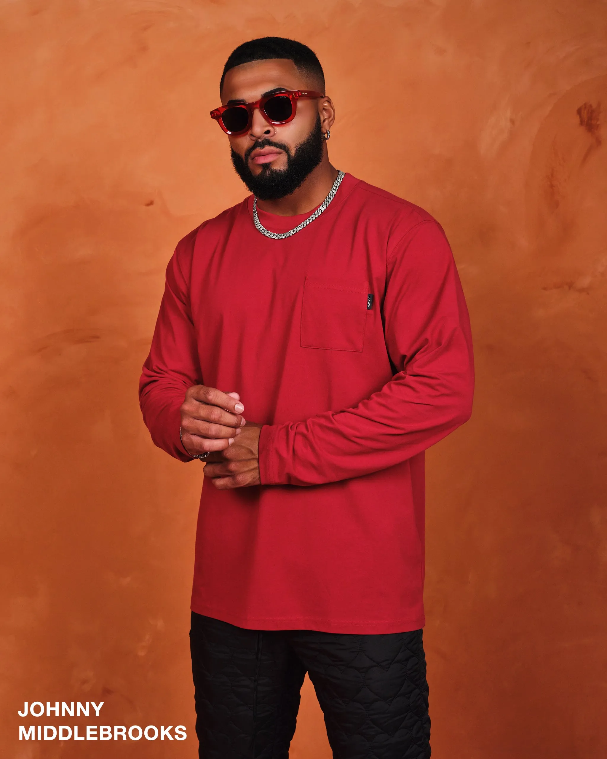 Inspiration Program Long Sleeve Tee - Red