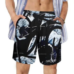Intermezzo Men's Elastic Beach Shorts