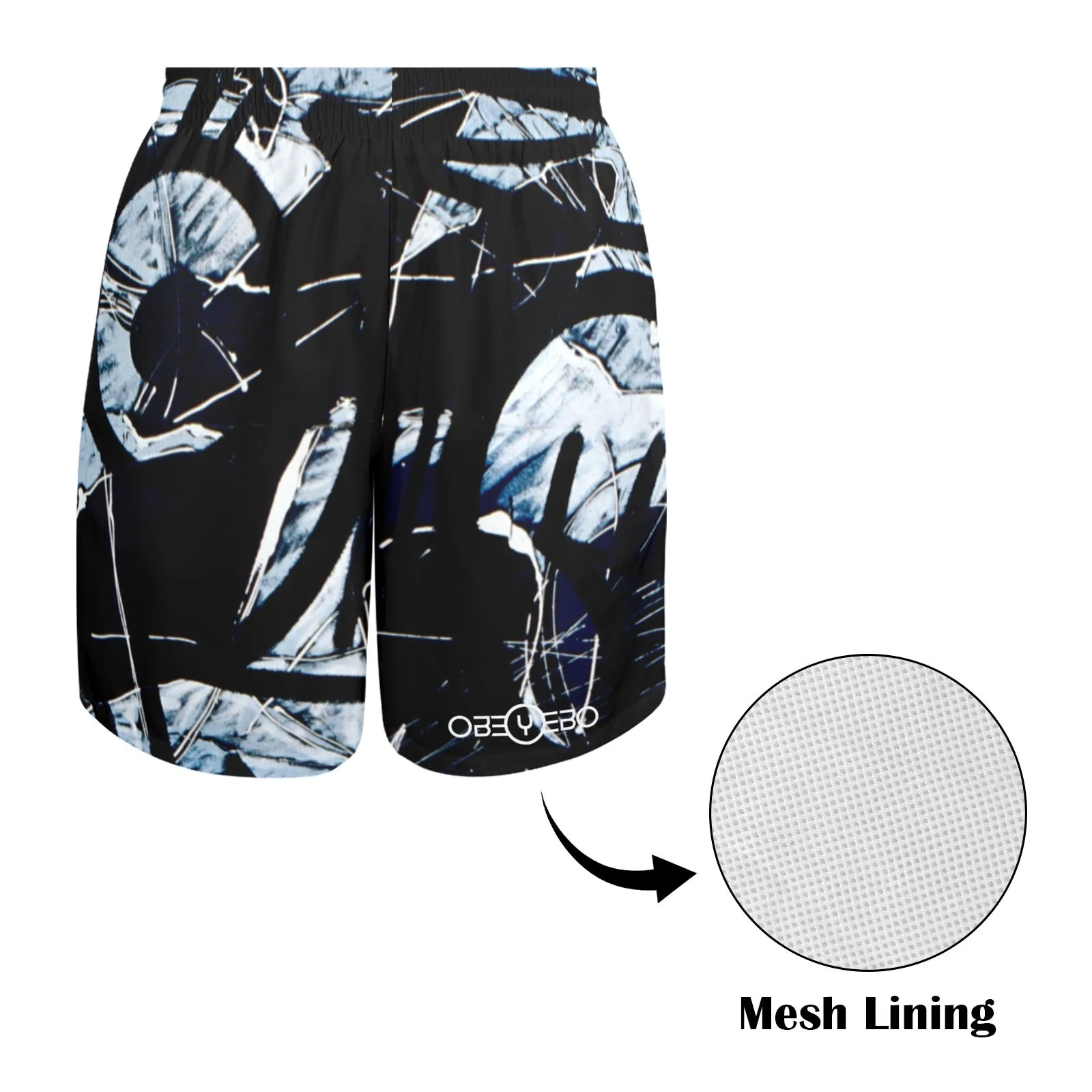 Intermezzo Men's Elastic Beach Shorts