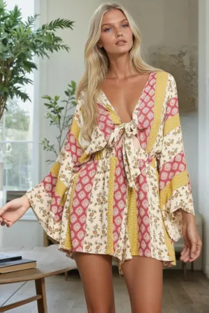 It’s a Vibe Tropical Print Romper