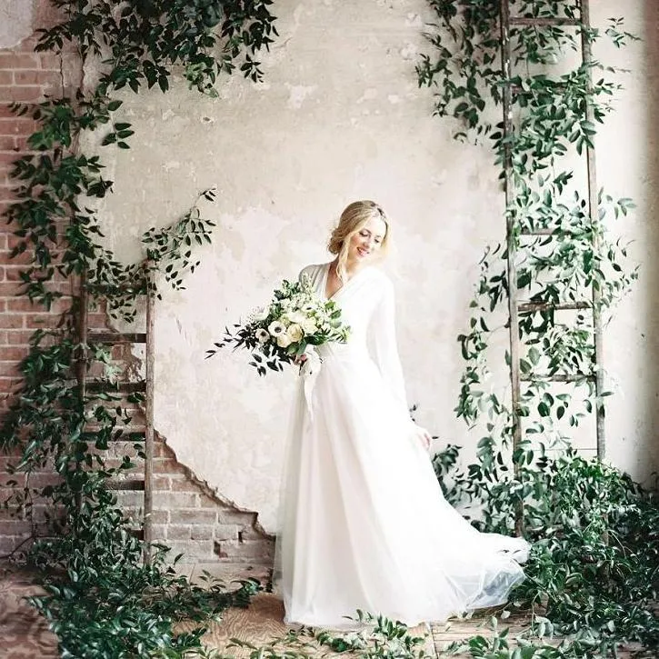 Ivory maxi tulle dress  #1066