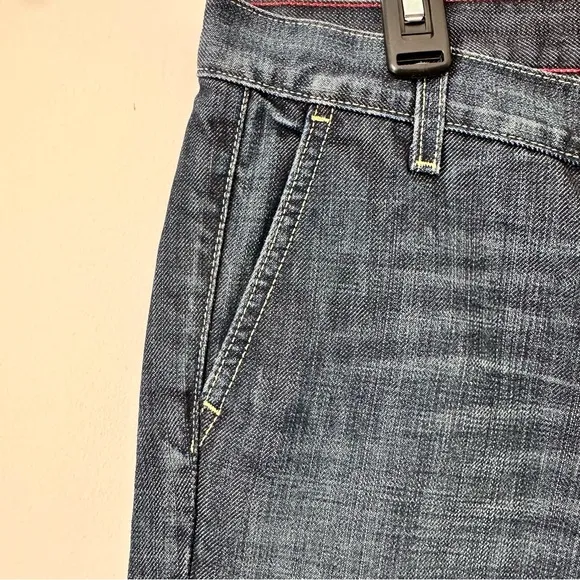 J Crew Vintage OG Denim Jeans Flap Pockets Size 10