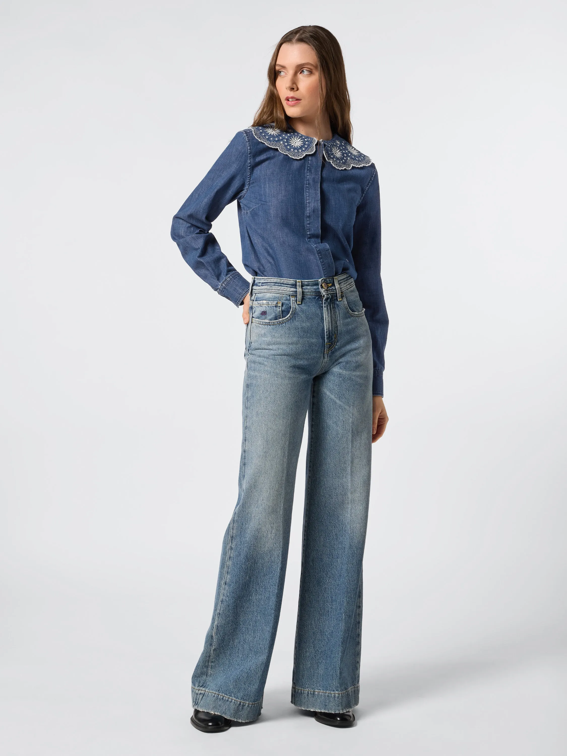 Jackie Mid Blue Jeans