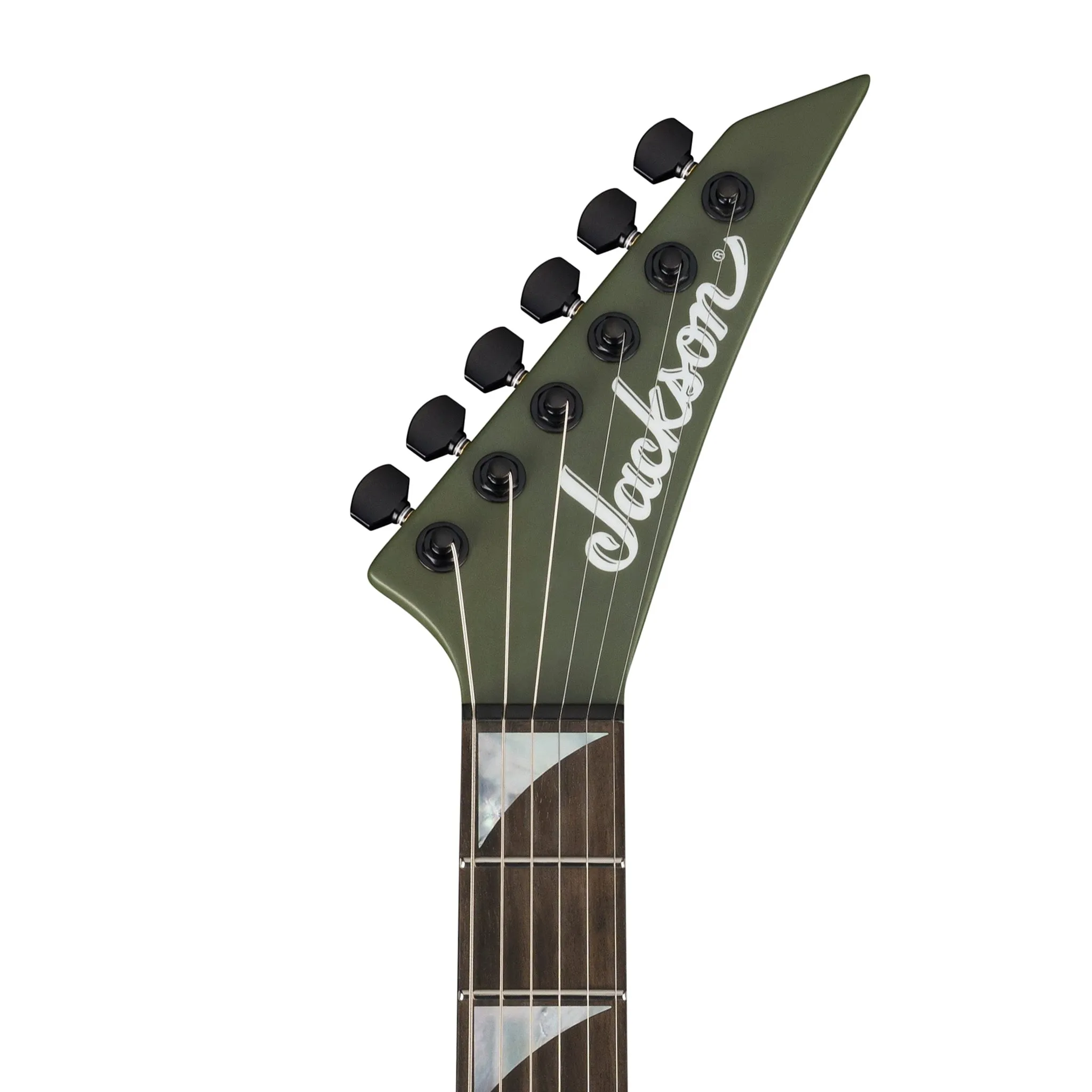 Jackson American Series Soloist SL2 HT MG Electric Guitar, Matte Army Drab