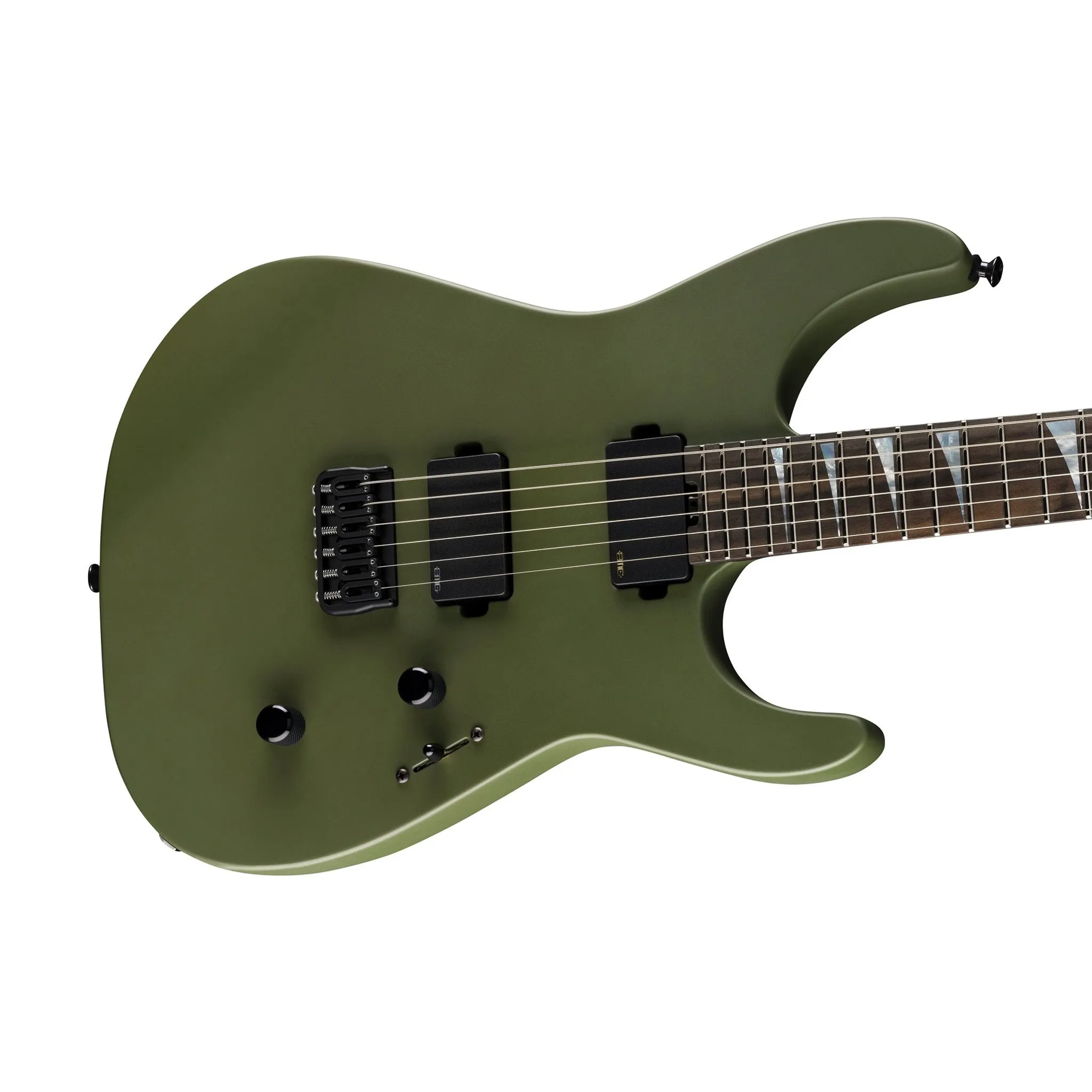 Jackson American Series Soloist SL2 HT MG Electric Guitar, Matte Army Drab