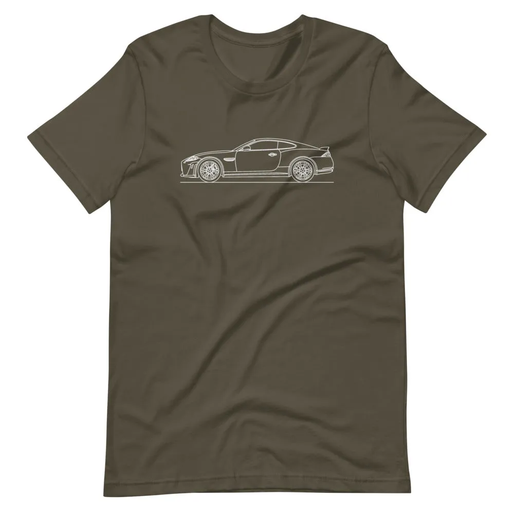 Jaguar XKR-S X150 silhouette T-shirt