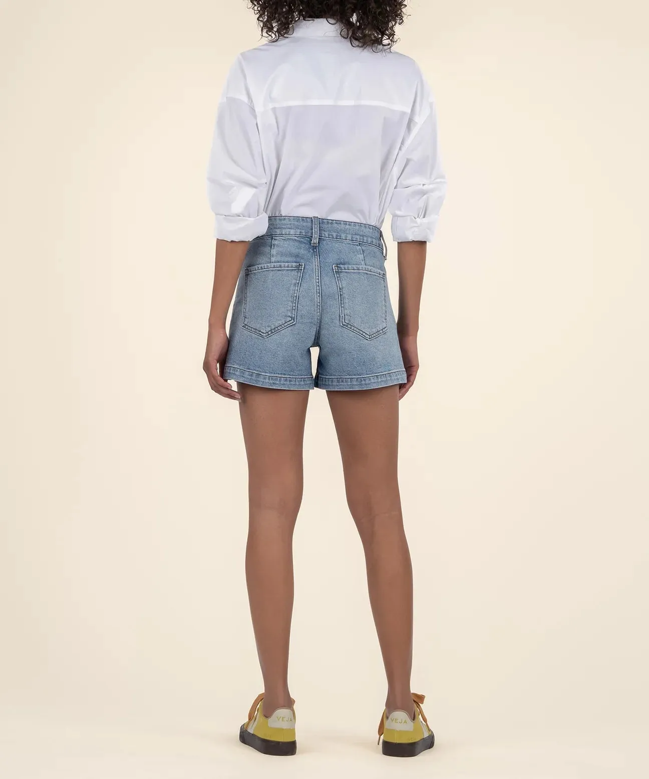 Jane Zipper Front Pocket Shorts