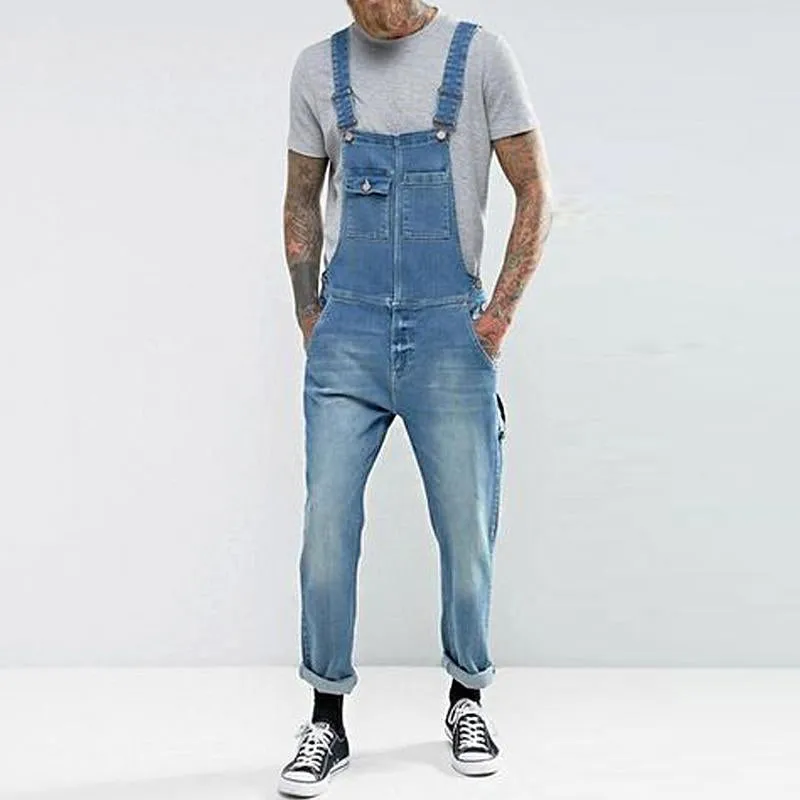 Jean ample en denim vintage