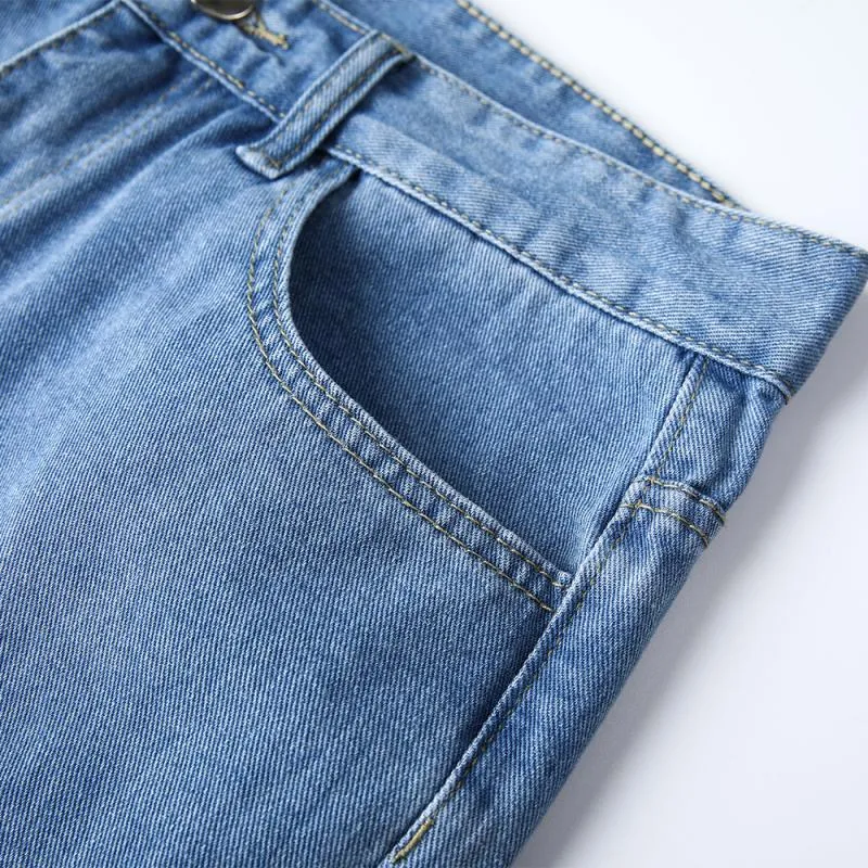 Jean droit simple décontracté vintage