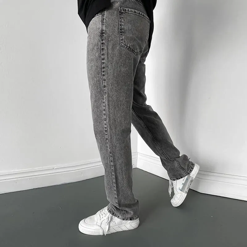 Jean droit simple décontracté vintage