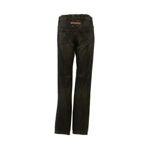 Jean Paul Gaultier Logo Patch Jeans