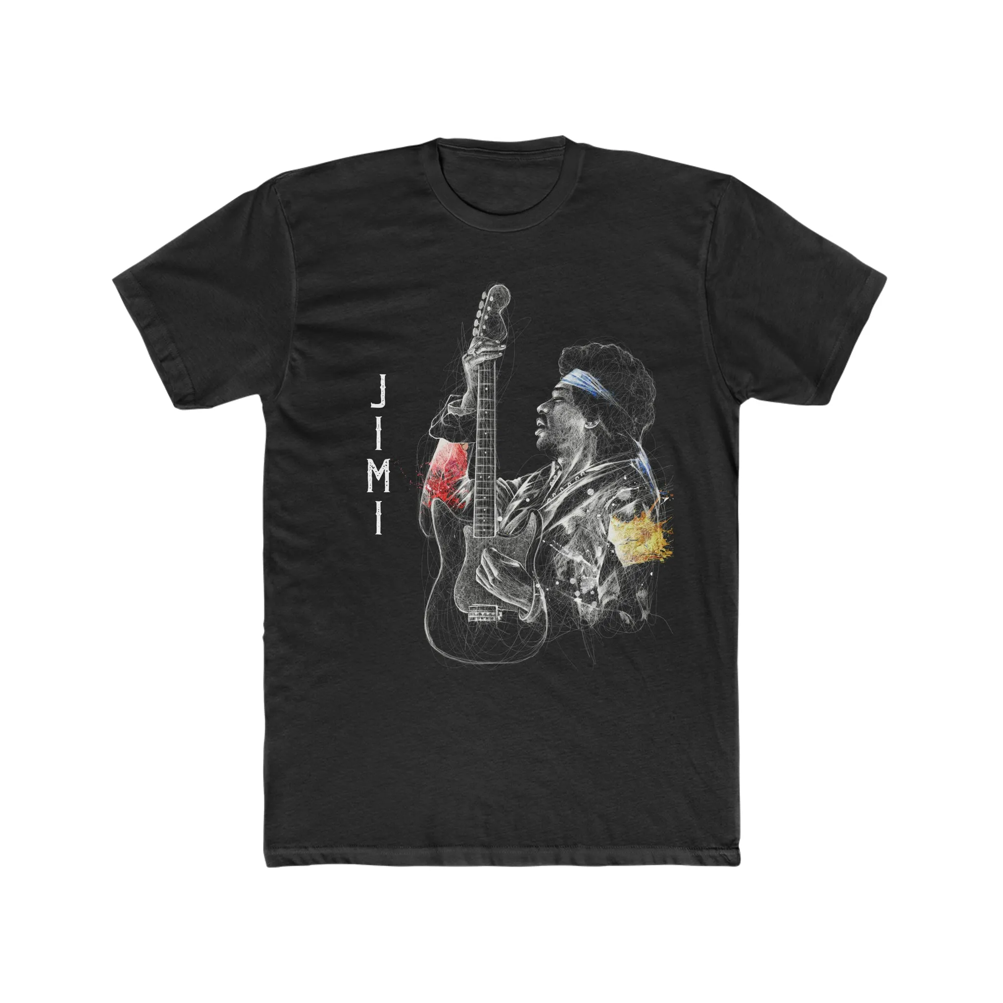 Jimi Hendrix T-shirt on Next Level