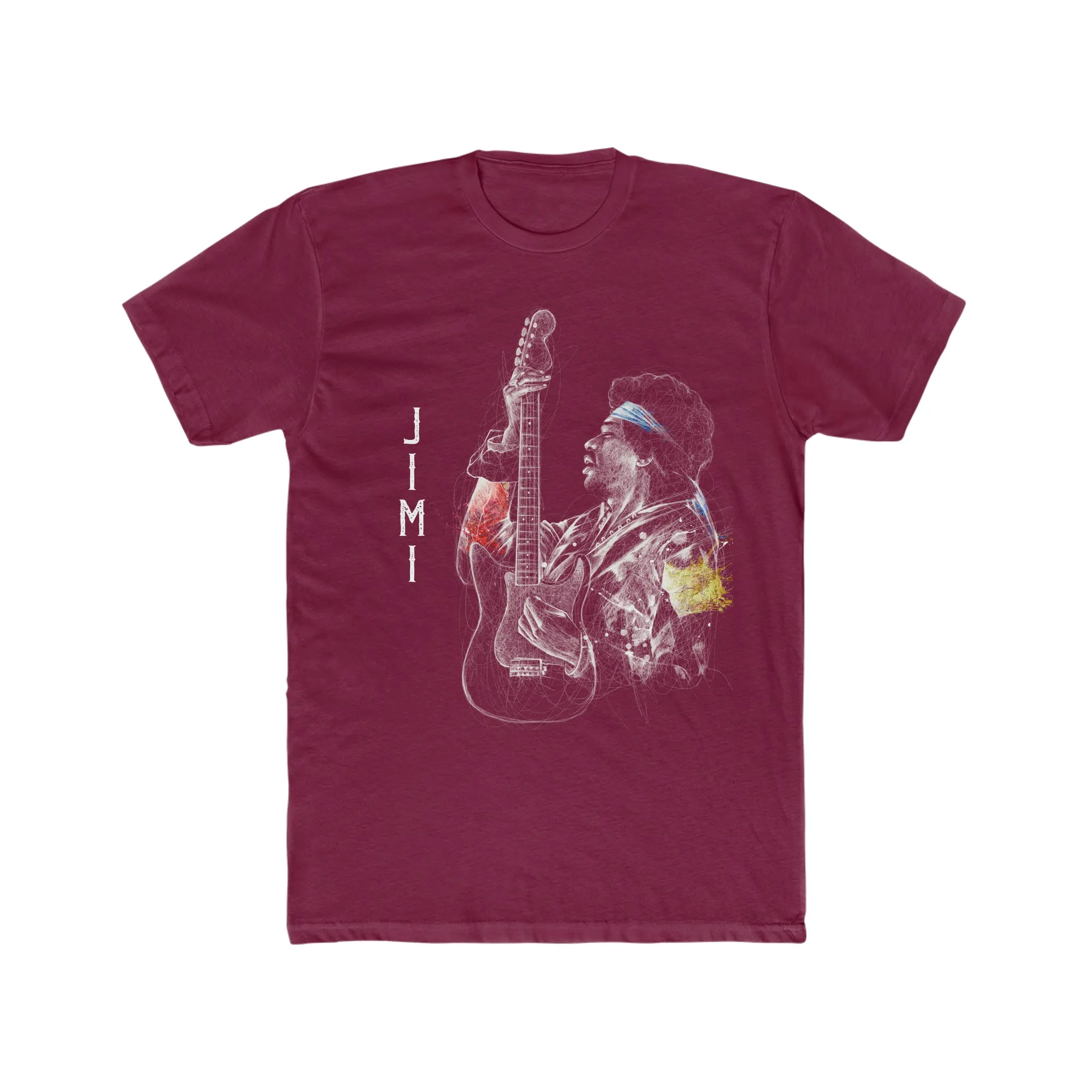 Jimi Hendrix T-shirt on Next Level