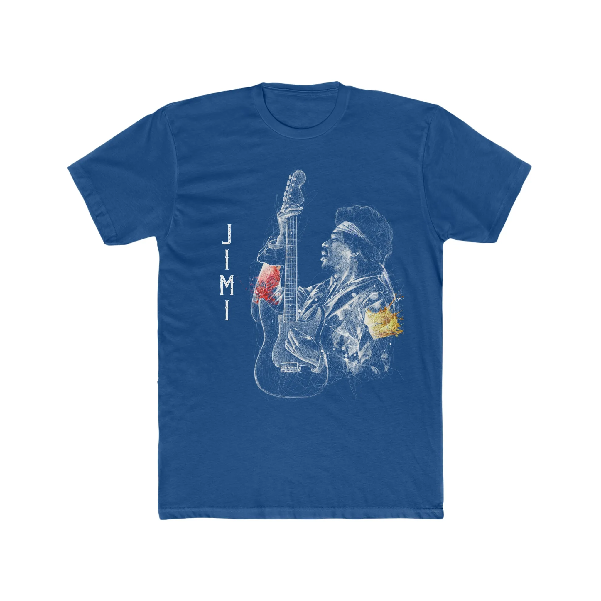 Jimi Hendrix T-shirt on Next Level