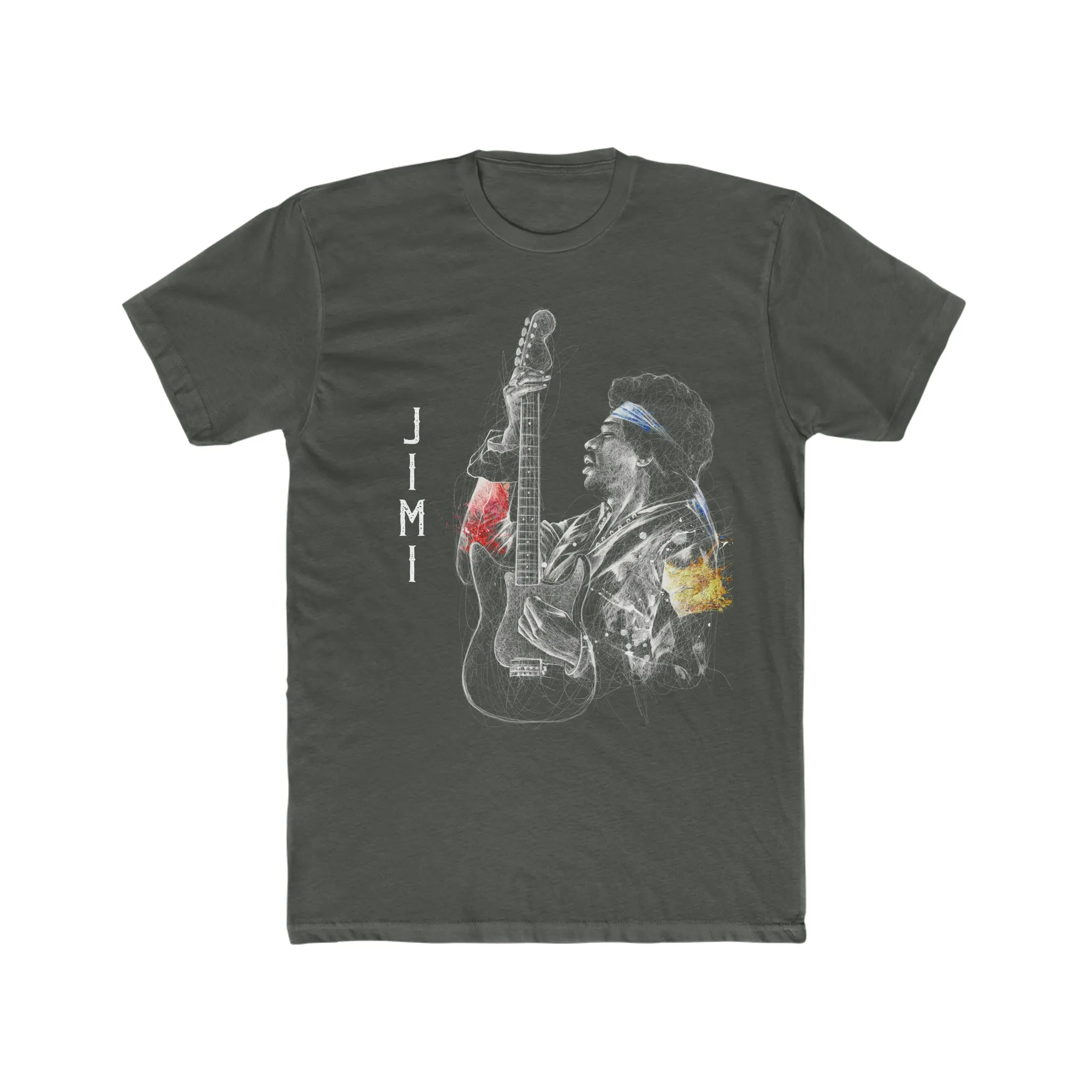 Jimi Hendrix T-shirt on Next Level