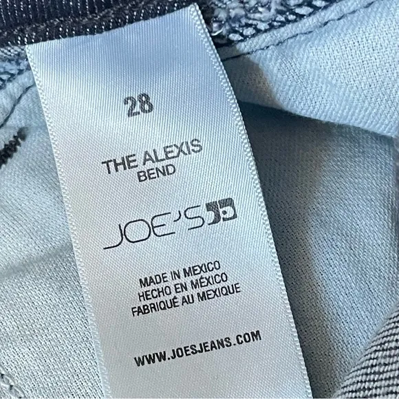JOE'S Woman The ALEXIS BEND Vintage Stretch Slit Jeans Size: 28