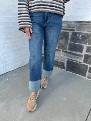 Judy Blue: Tummy Control Vintage Straight Jeans