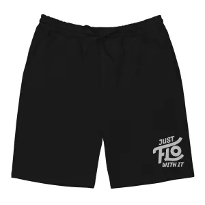 Just FLO With It Jogger Shorts (White)