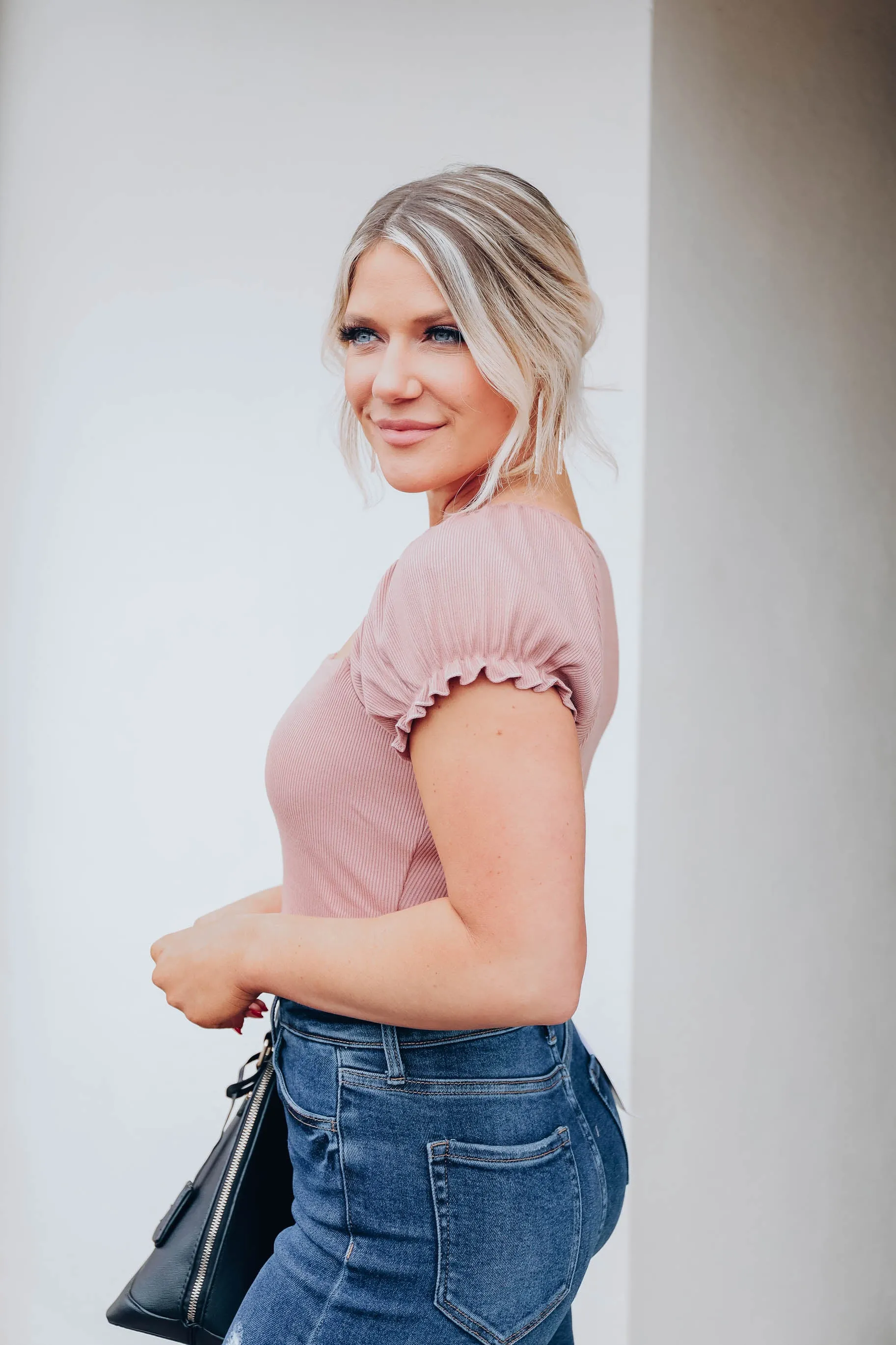 Kadence Crop Top - Mauve