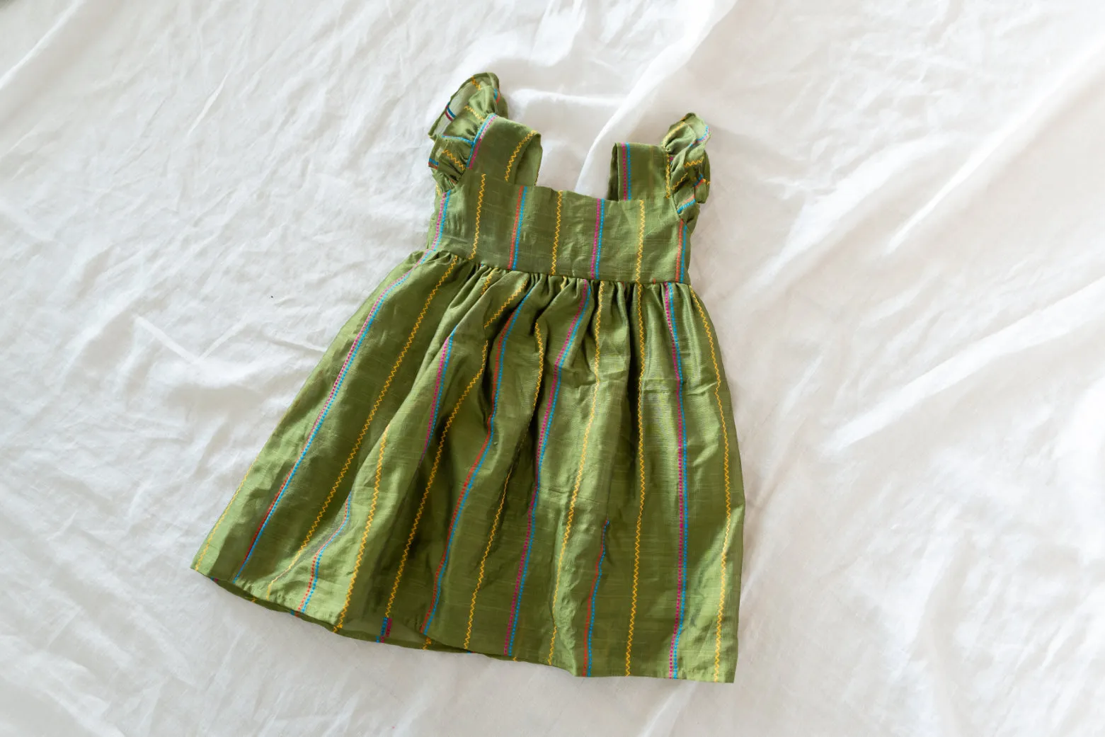Klingaru Frock - Henna Green