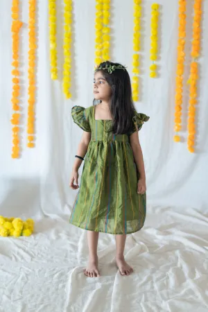 Klingaru Frock - Henna Green